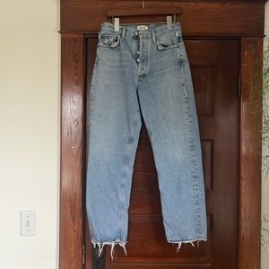 Agolde jeans, 90s midrise straight in Snapshot, size 26